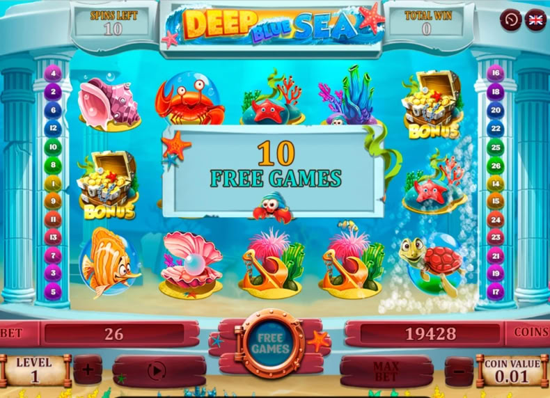 Deep Blue Sea game - play for free
