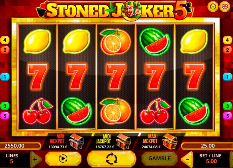 Stoned Joker 5 game - play for free