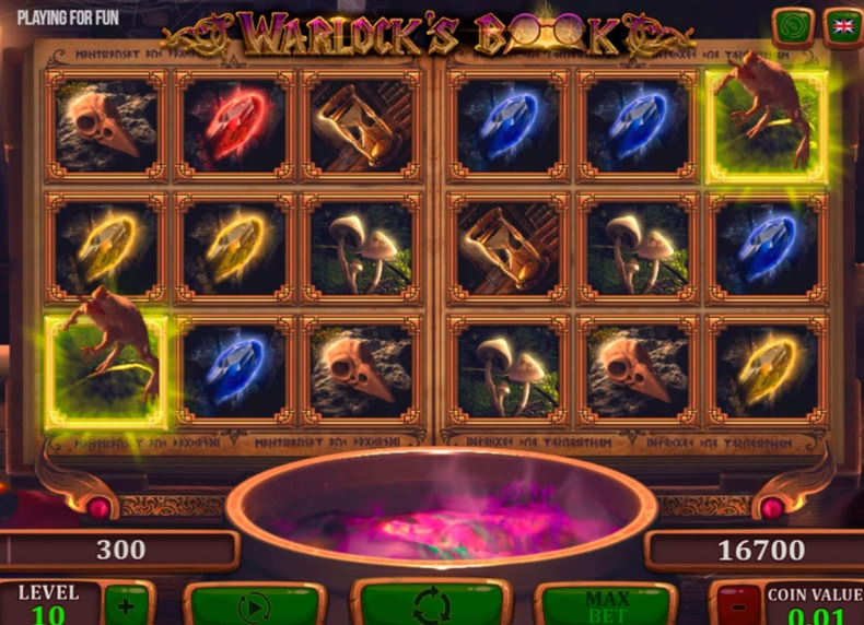Warlock's Book game - play for free