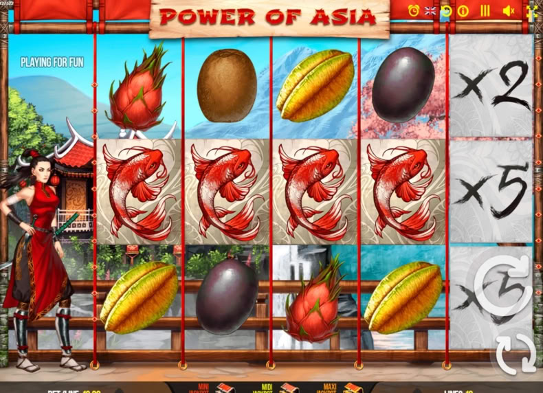 Power of Asia game - play for free