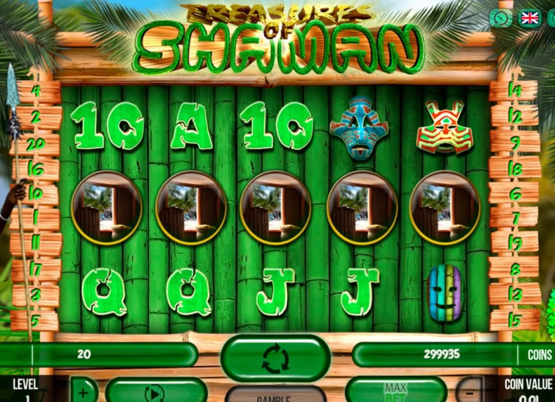 Treasure of Shaman game - play for free