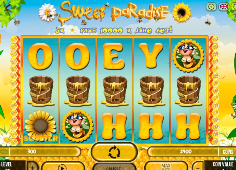 Sweet Paradise game - play for free