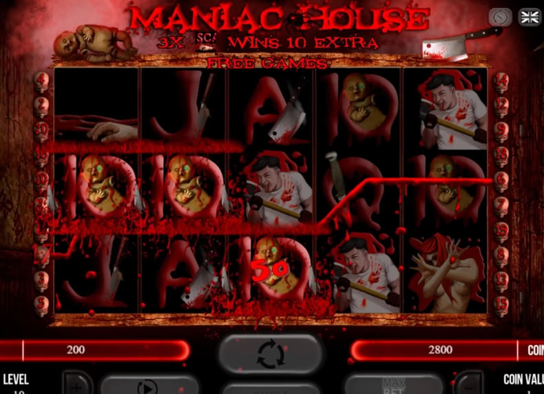 Maniac House game - play for free