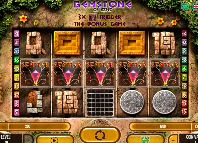 Gemstone of Aztec game - play for free