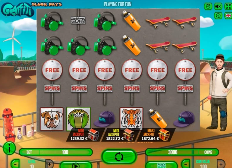 Graffiti: Block Pays game - play for free