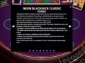 Neon Blackjack Classic