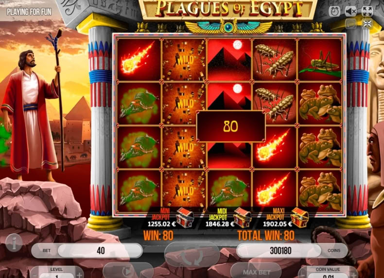 Plagues of Egypt game - play for free