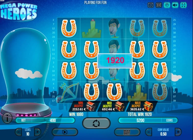 Mega Power Heroes game - play for free