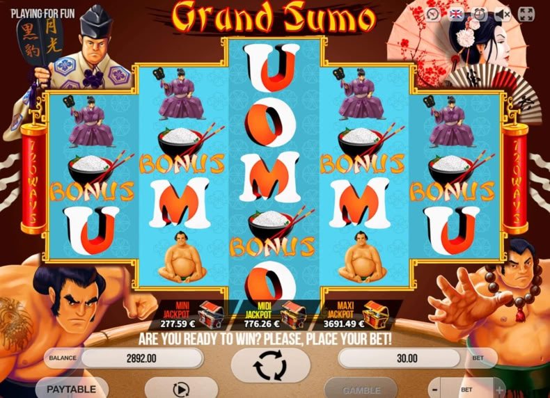 Grand Sumo game - play for free