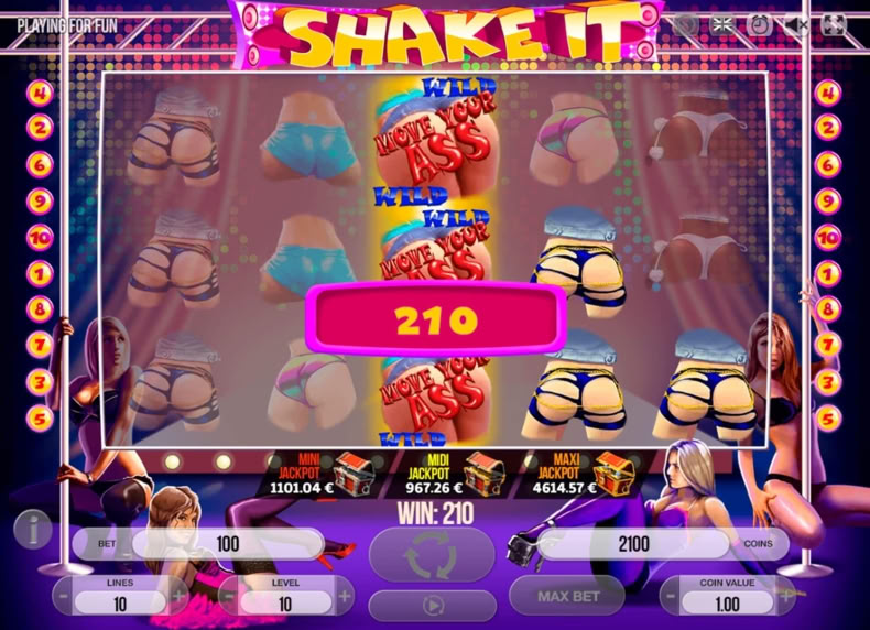 Shake It game - play for free