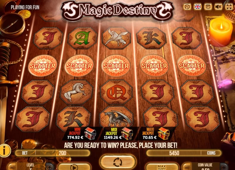 Magic Destiny game - play for free