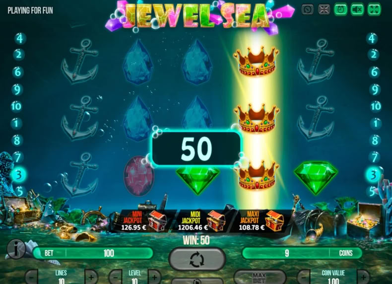 Jewel Sea game - play for free
