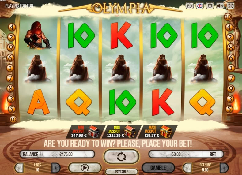 Olympia game - play for free