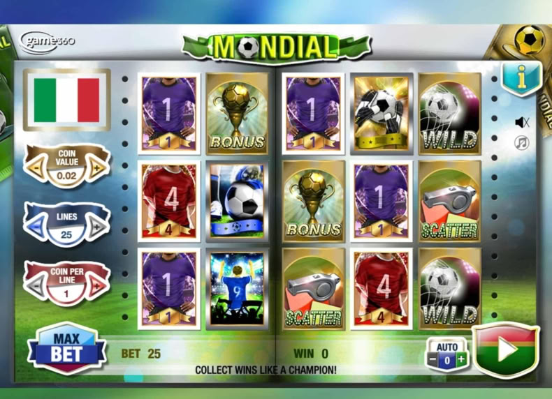 Mondial game - play for free