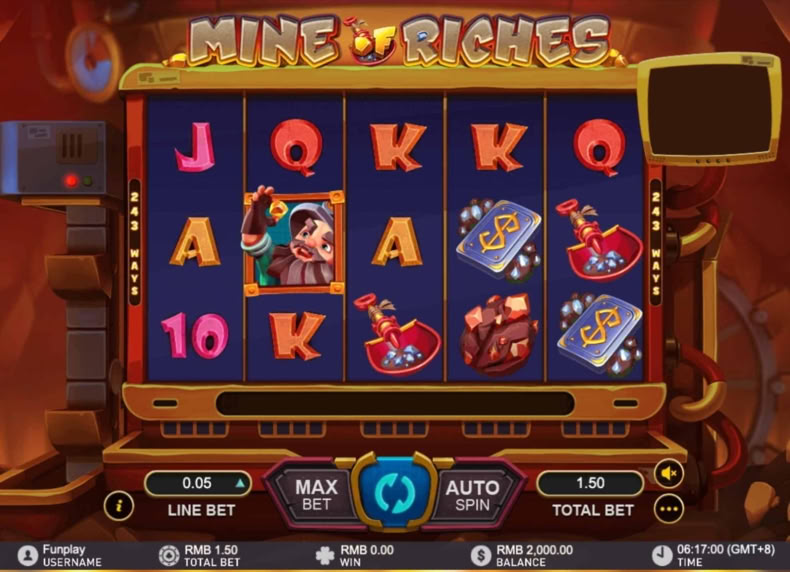 Mine of Riches game - play for free