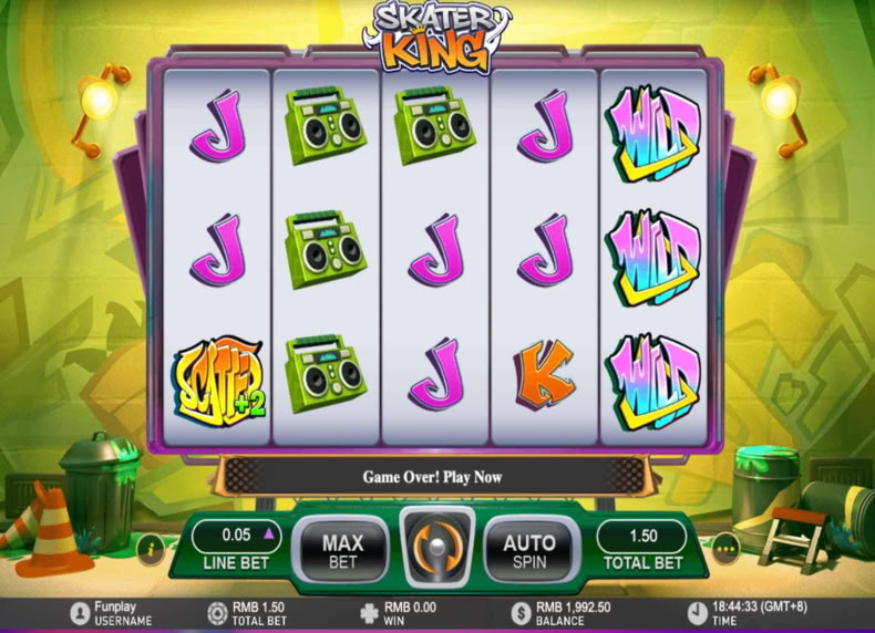 Skater King game - play for free