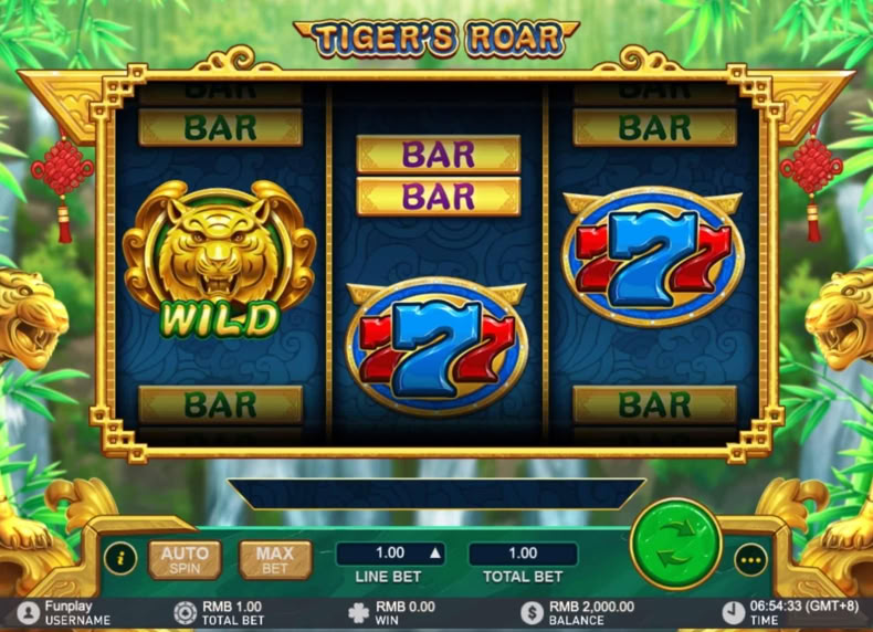 Tiger's Roar game - play for free