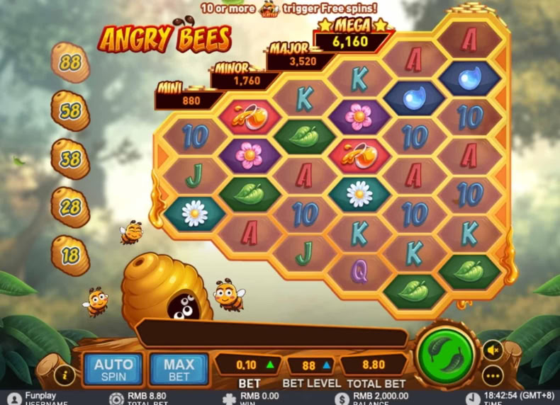 Angry Bees game - play for free