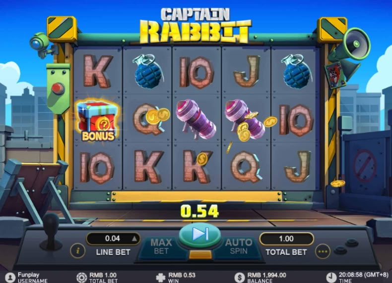 Captain Rabbit game - play for free