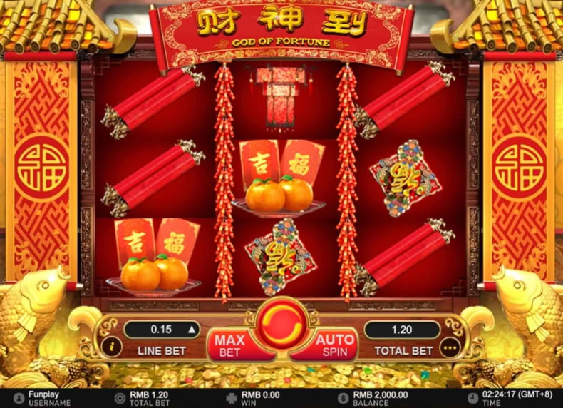God of Fortune game - play for free