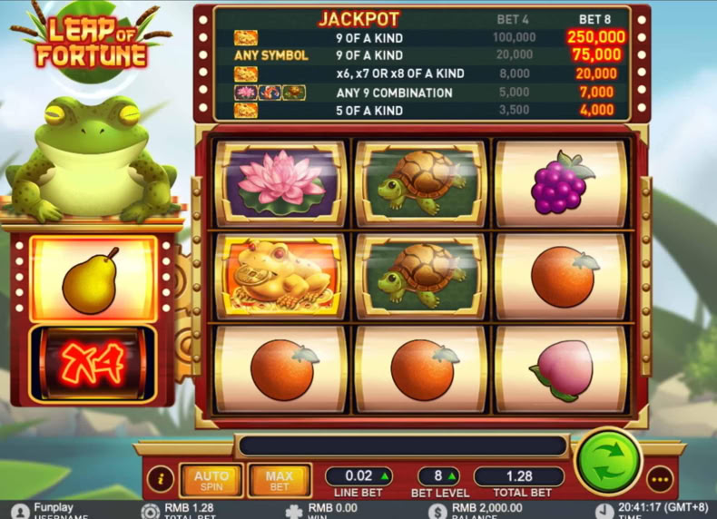 Leap of Fortune game - play for free