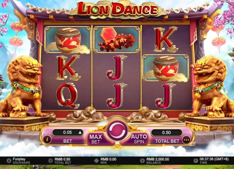 Lion Dance game - play for free
