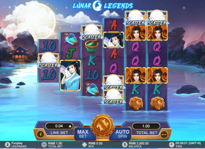 Lunar Legends game - play for free