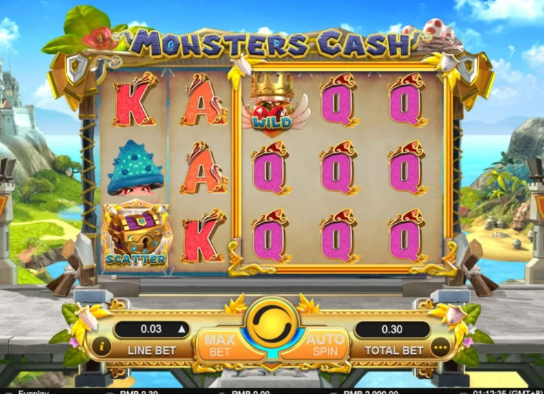 Monsters Cash game - play for free
