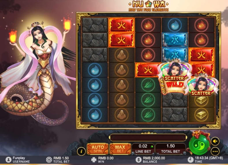 Nuwa and the Five Elements game - play for free