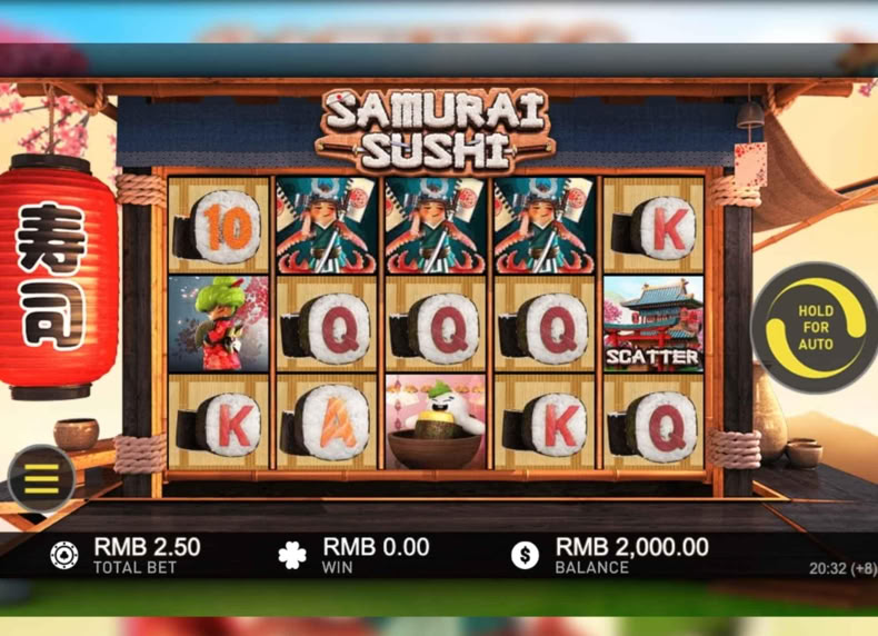 Samurai Sushi game - play for free