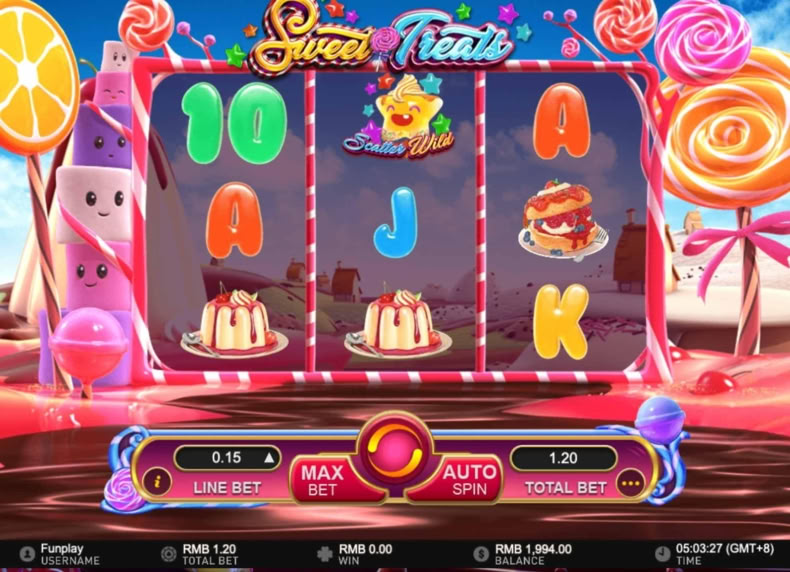 Sweet Treats game - play for free