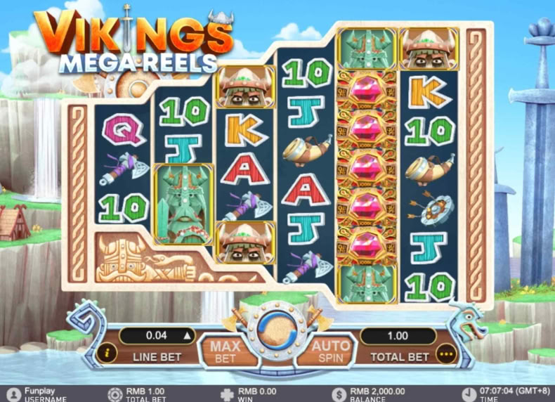 Vikings: Mega Reels game - play for free