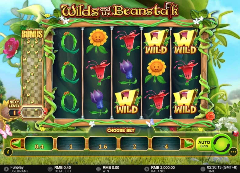 Wild and the Beanstalk game - play for free