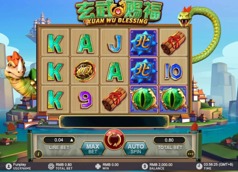 Xuan Wu Blessing game - play for free