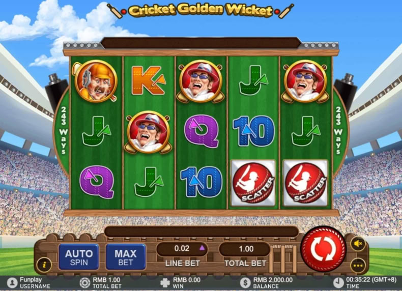 Cricket Golden Wicket game - play for free
