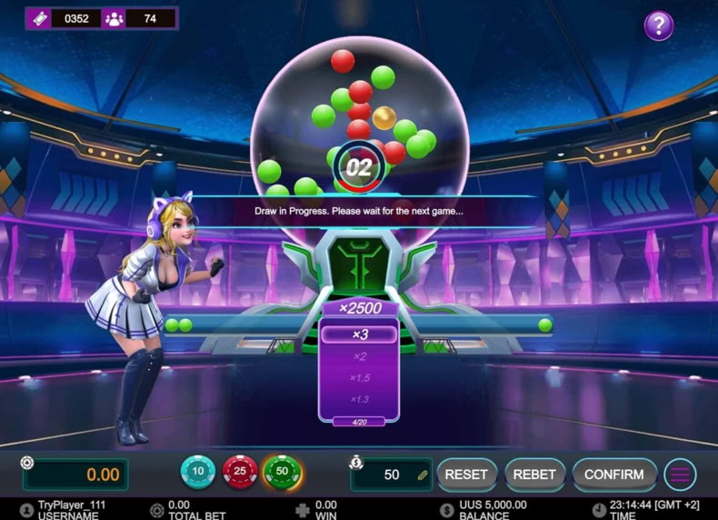Golden Power Ball game - play for free