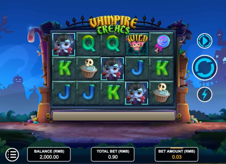 Vampire Treats game - play for free