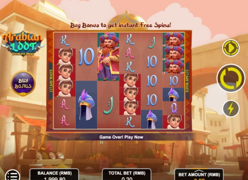 Arabian Loot : Ultimate Ways game - play for free