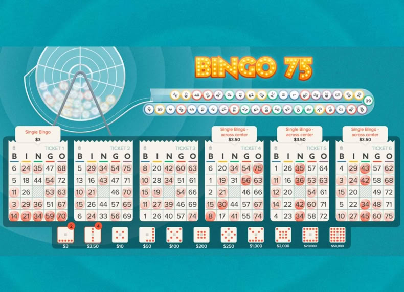 Bingo 75 game - play for free