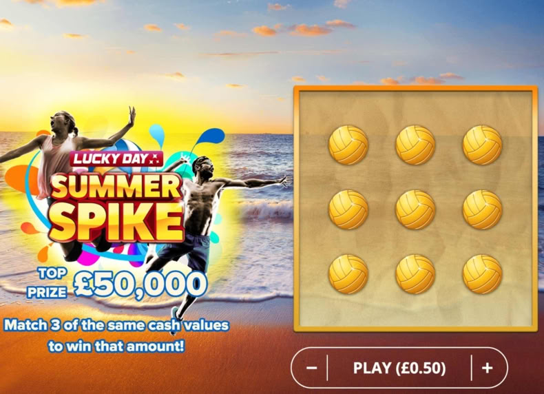 Summer Spike game - play for free