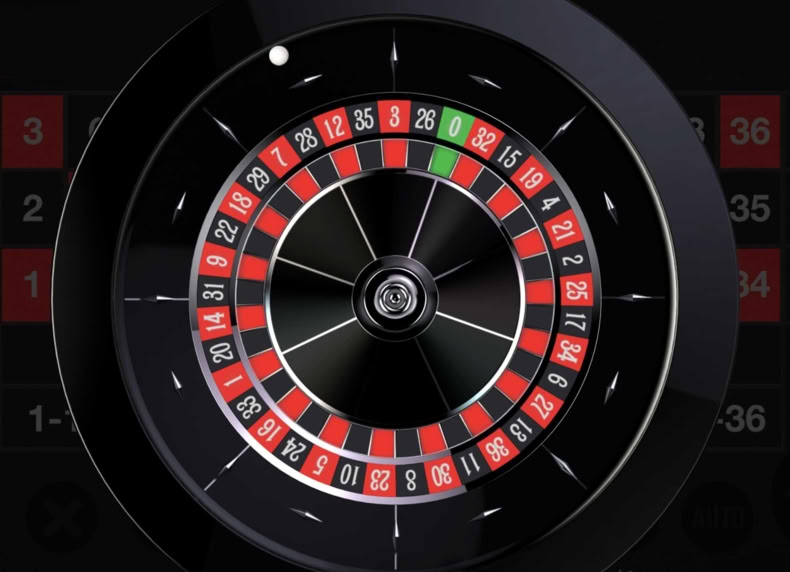 European Roulette - Darkmode game - play for free