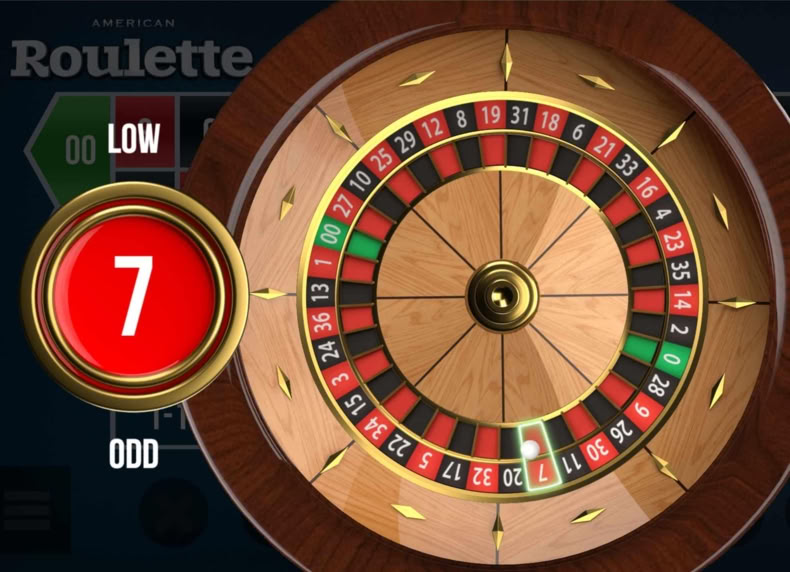 American Roulette game - play for free
