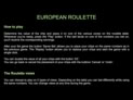 European Roulette