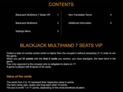 Blackjack Multihand 7 Seats VIP
