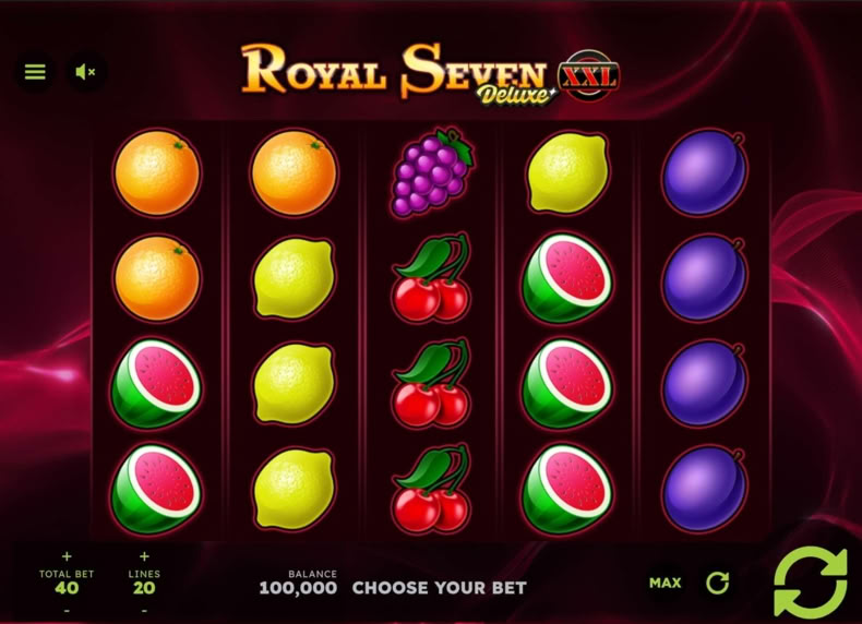 Royal Seven XXL Deluxe game - play for free