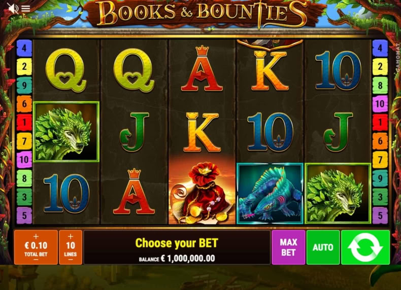 Books & Bounties game - play for free