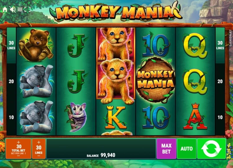 Monkey Mania game - play for free