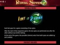 Royal Seven DOUBLE RUSH