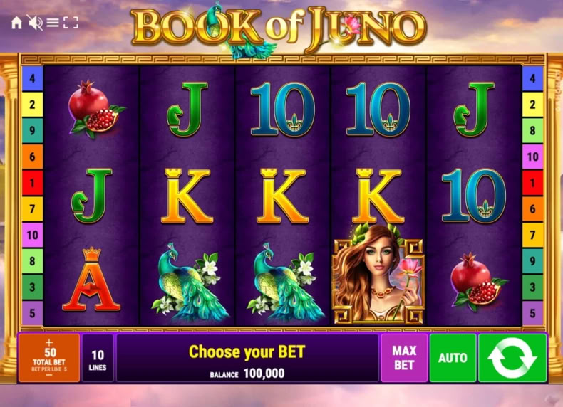Book of Juno game - play for free