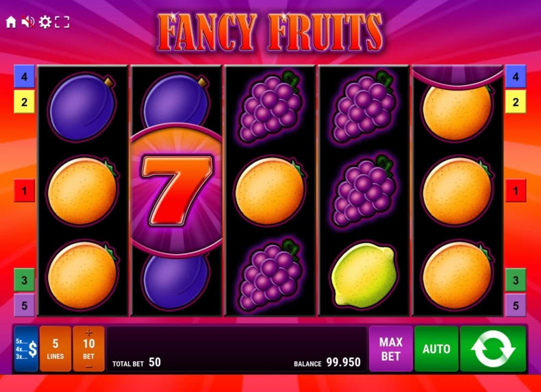 Fancy Fruits game - play for free
